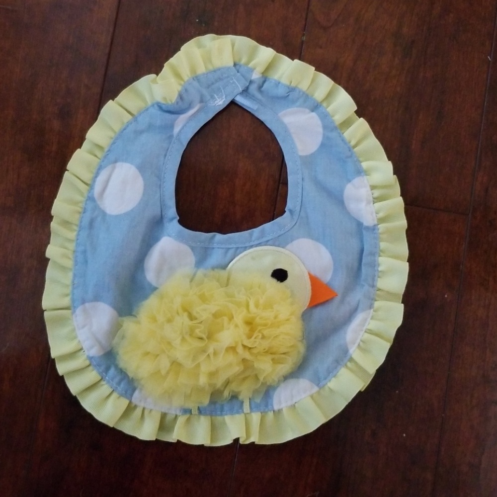 Mudpie bib yellow chic